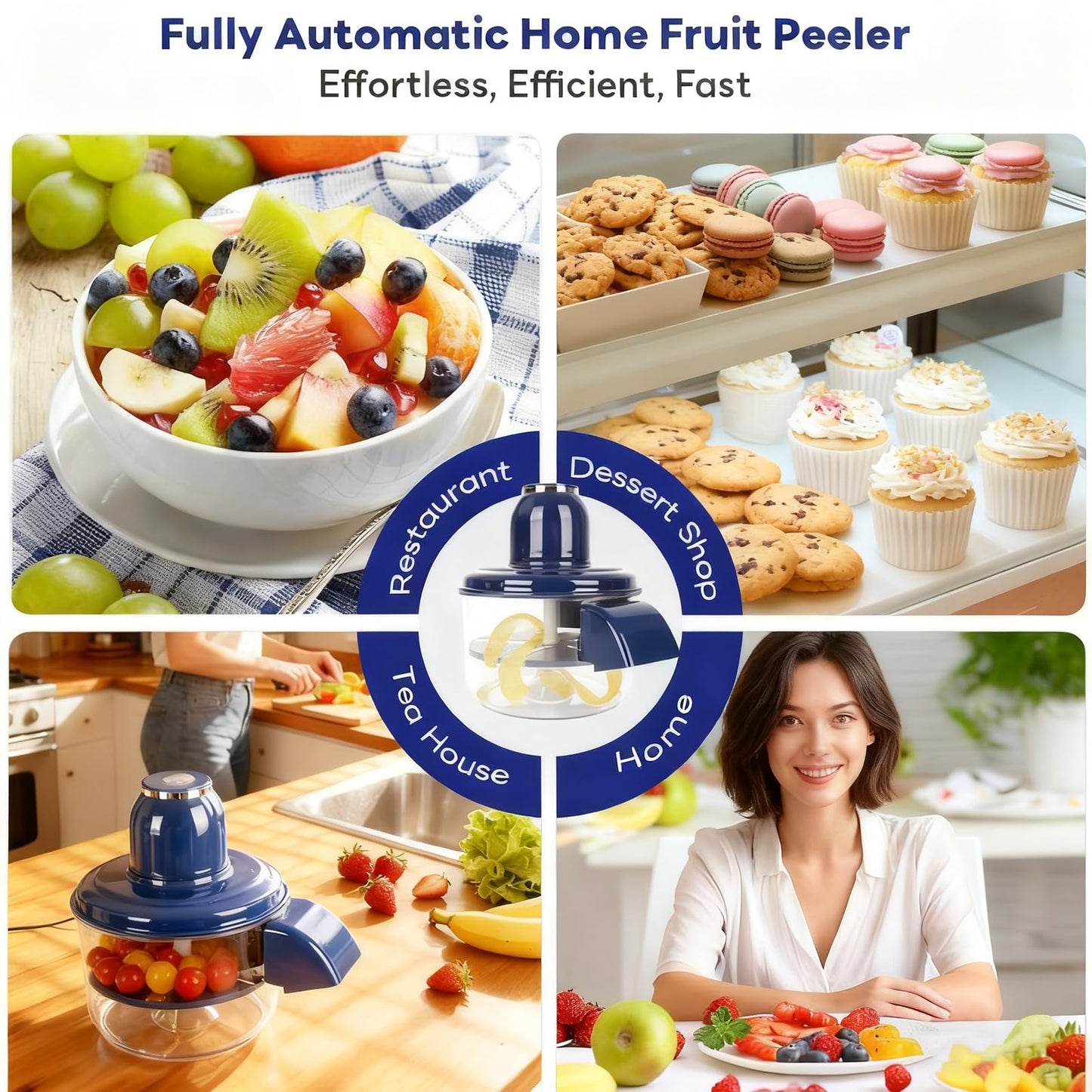 π₯3-in-1 Automatic Fruit & Garlic Peeler ππ§