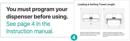 Smart Touchless Paper Towel Dispenser | Countertop Gray 🖐️✨