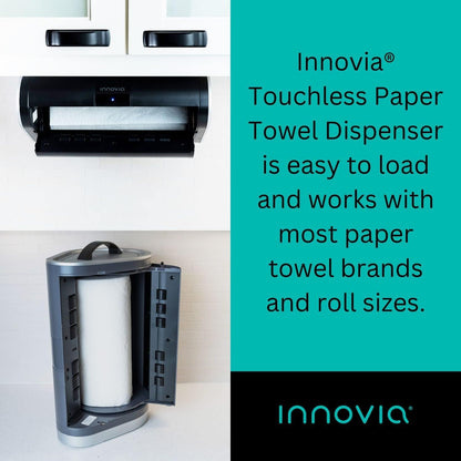Smart Touchless Paper Towel Dispenser | Countertop Gray 🖐️✨