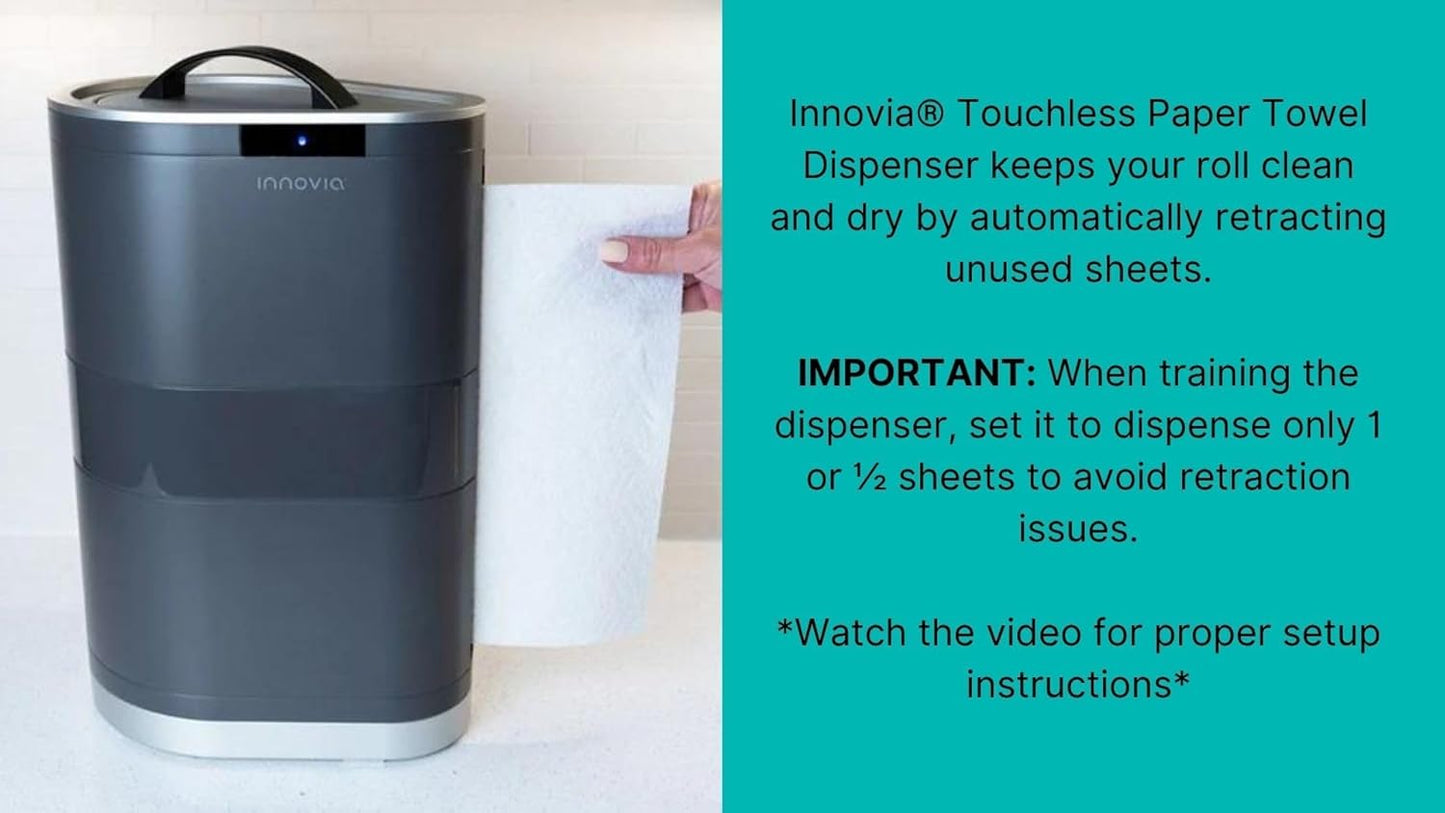 Smart Touchless Paper Towel Dispenser | Countertop Gray 🖐️✨