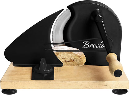 Artisan Hand-Crank Bread Slicer | Adjustable Thickness for Sourdough 🍞