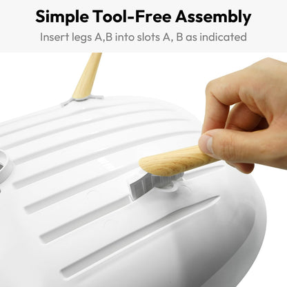 Premium Self-Draining Dish Drainer | Minimalist Anti-Rust Rack 🍽️