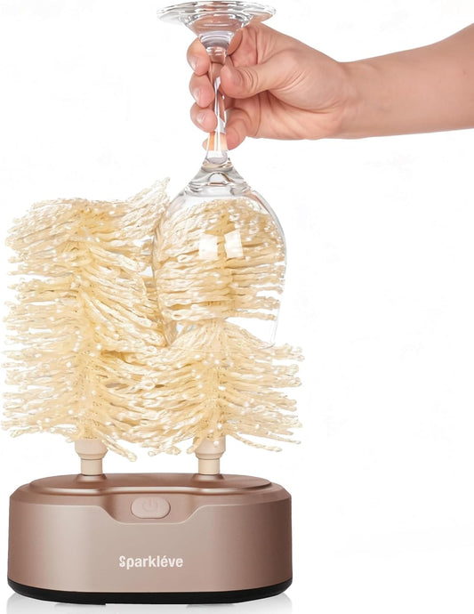 Automatic Glassware Polisher | Electric Wine Glass Dryer ✨