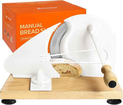 Artisan Hand-Crank Bread Slicer | Adjustable Thickness for Sourdough 🍞