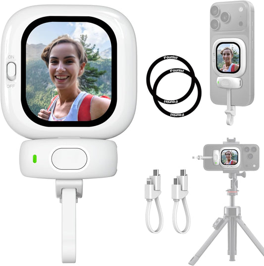 Vlogmate Mini | iPhone Rear Camera Selfie Monitor 📸