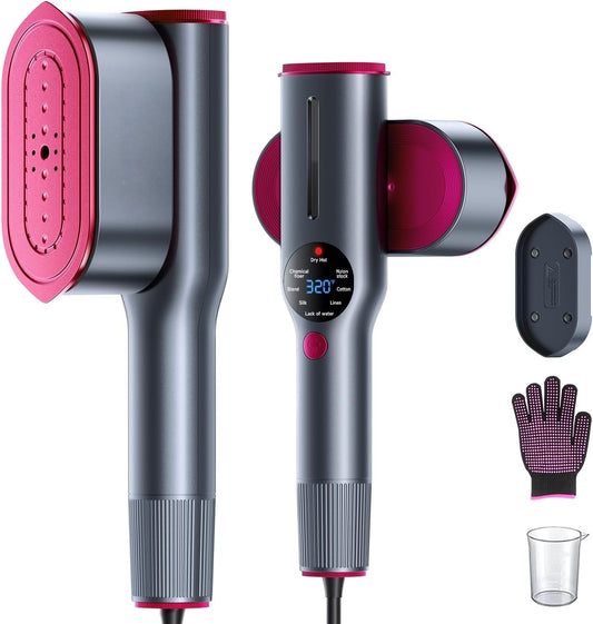 2-in-1 Portable Garment Steamer | 15s Fast Heat-up Iron 👗