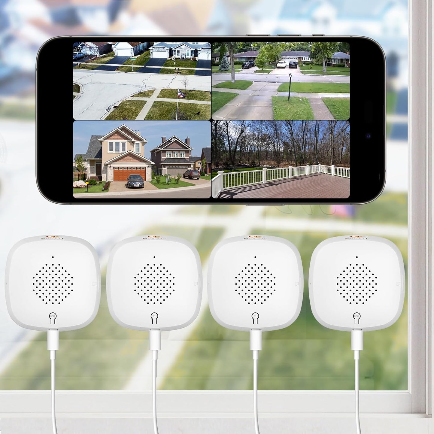 2K Window Security Camera | 5G/2.4GHz WiFi Indoor Home Monitor 🛡️