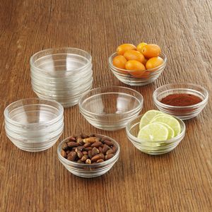 10 pc Clear Bowl Stackable Set