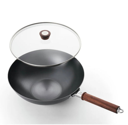 Dragon 12" Wok w/Lid