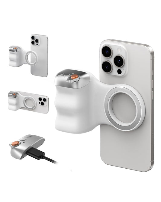 Magnetic Camera Grip & Shutter for iPhone/Android 📸