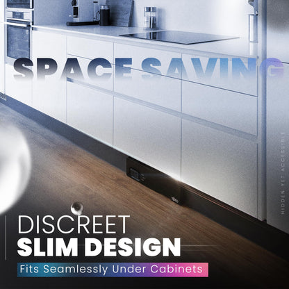 Smart Kick-Vac | Automatic Under-Cabinet Dustpan 🧹