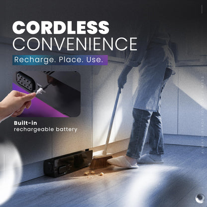 Smart Kick-Vac | Automatic Under-Cabinet Dustpan 🧹