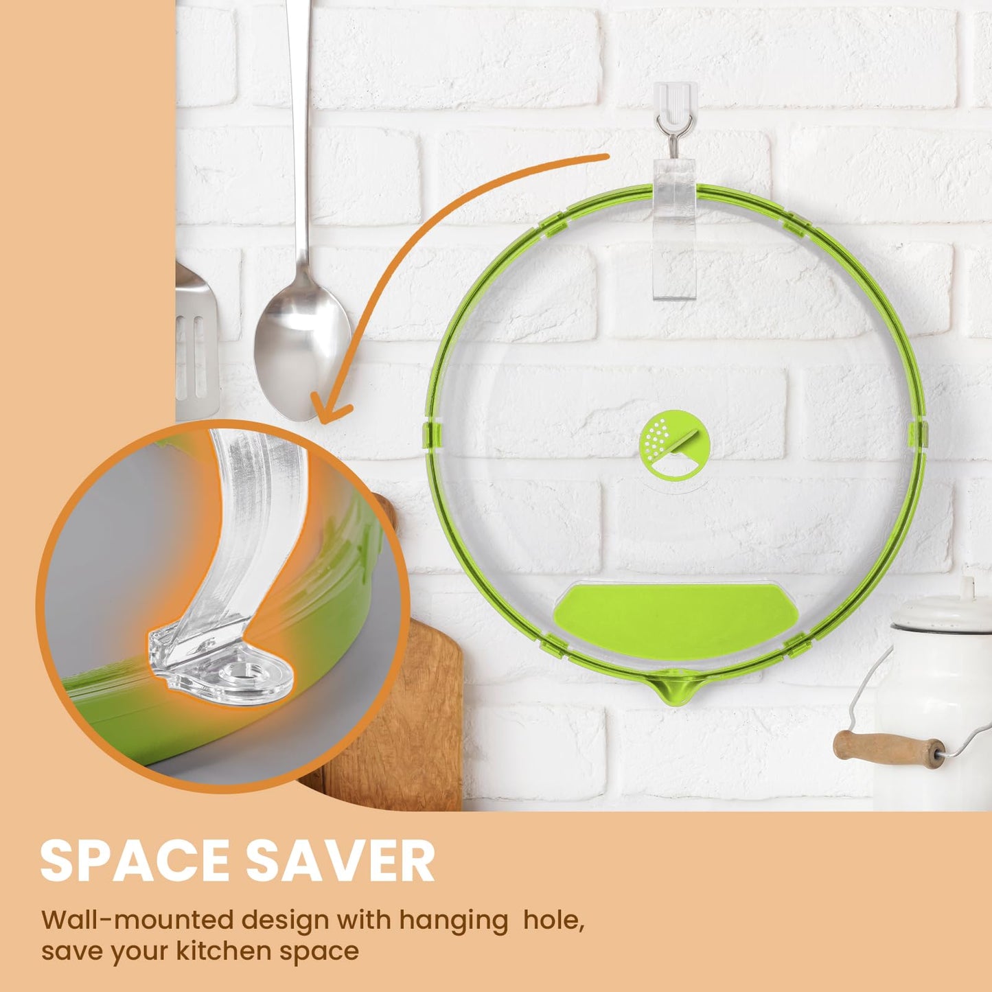 Anti-Splatter Microwave Cover | With Steam Moisture Box 🥘