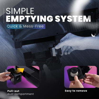 Smart Kick-Vac | Automatic Under-Cabinet Dustpan 🧹