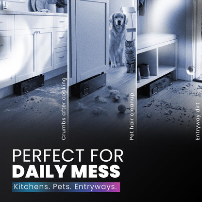 Smart Kick-Vac | Automatic Under-Cabinet Dustpan 🧹