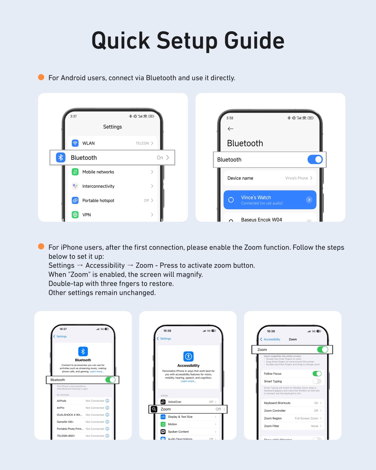 Magnetic Camera Grip & Shutter for iPhone/Android 📸